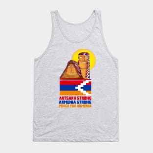 Artsakh Strong (Peace For Armenia) Tank Top